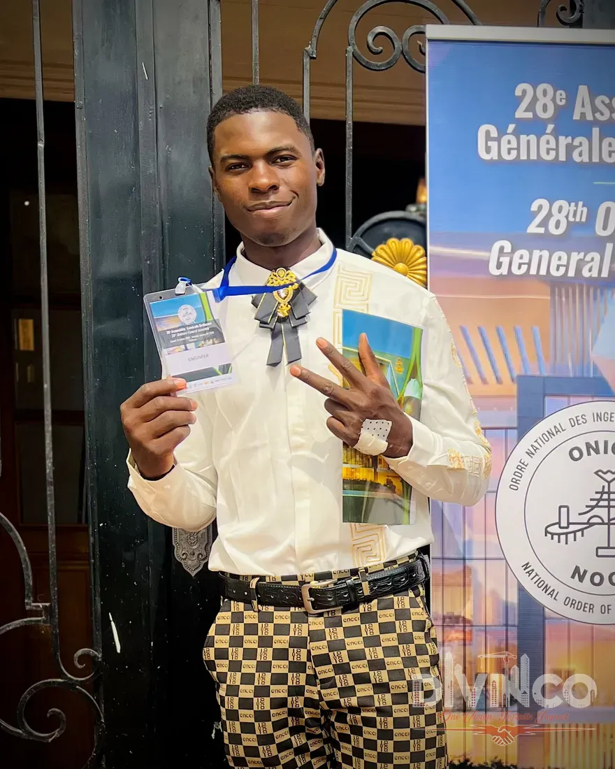 Founder of DIVINCO at the National Order of Civil Engineers (ONIC) General Assembly