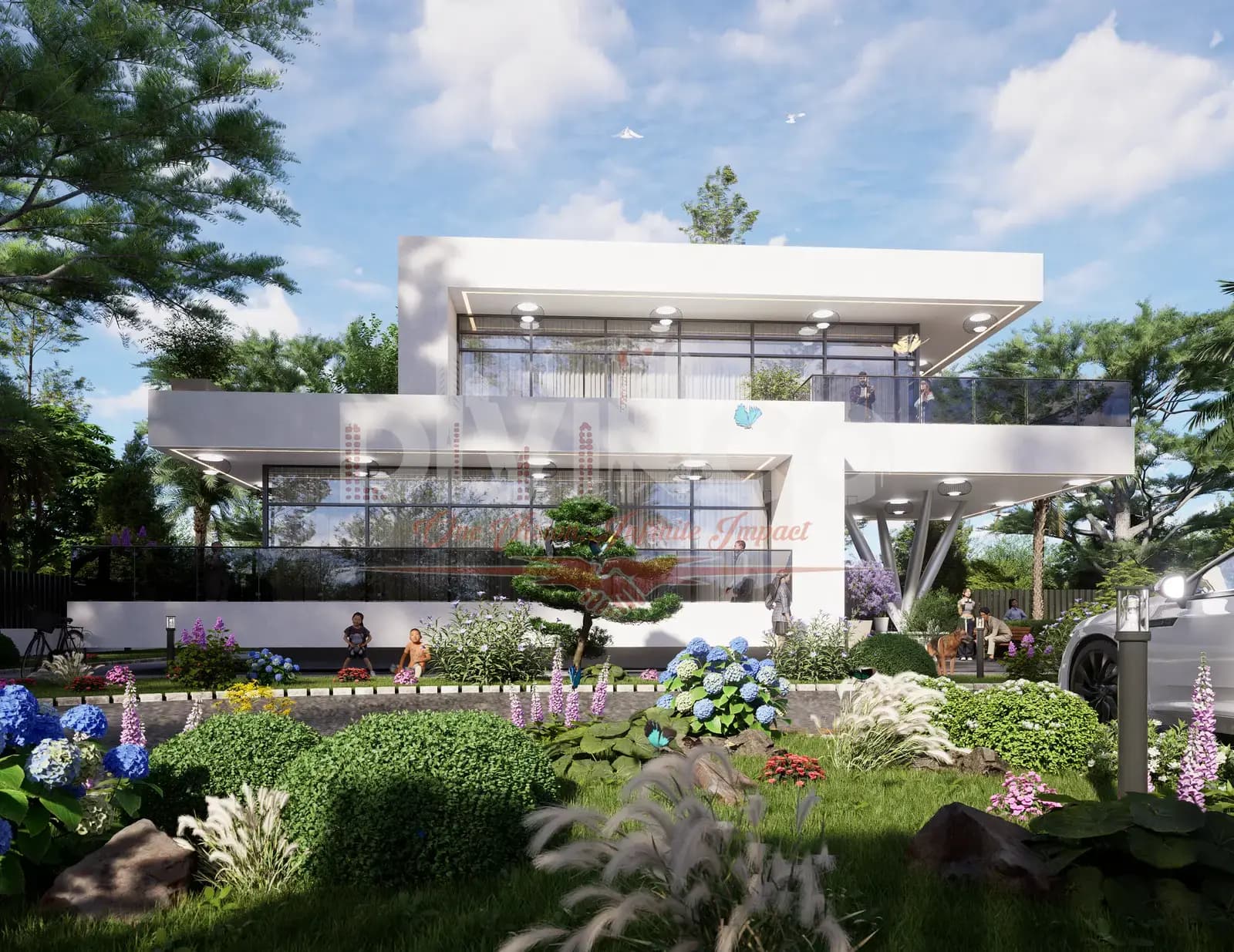 Modern Villa — Photoreal Visualization
