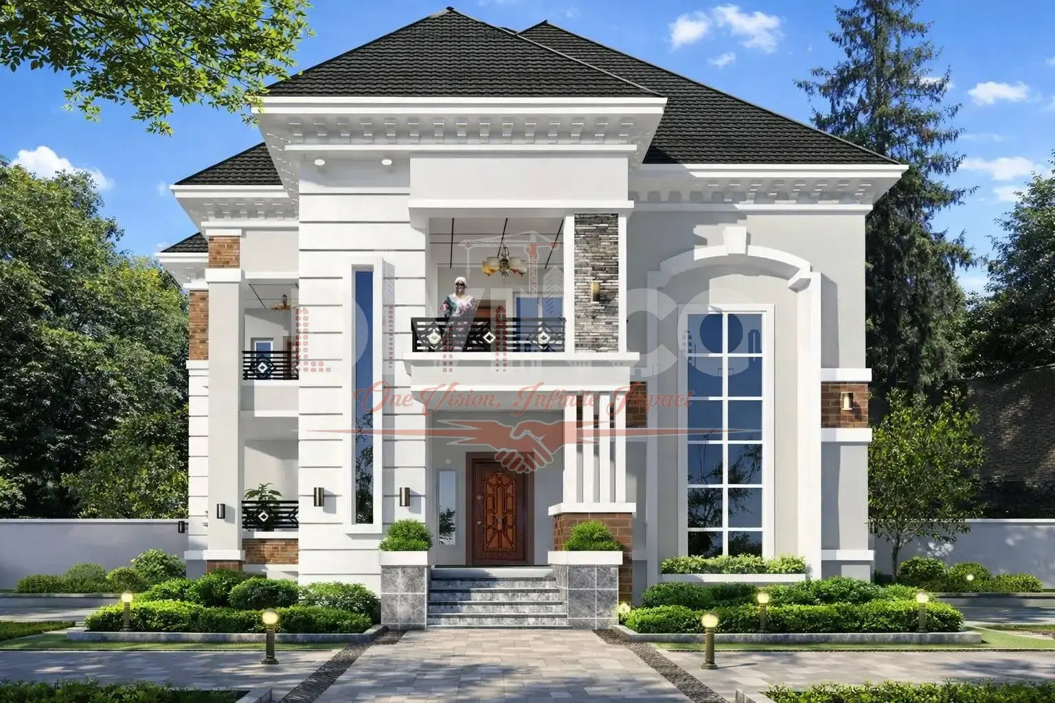 Contemporary Duplex