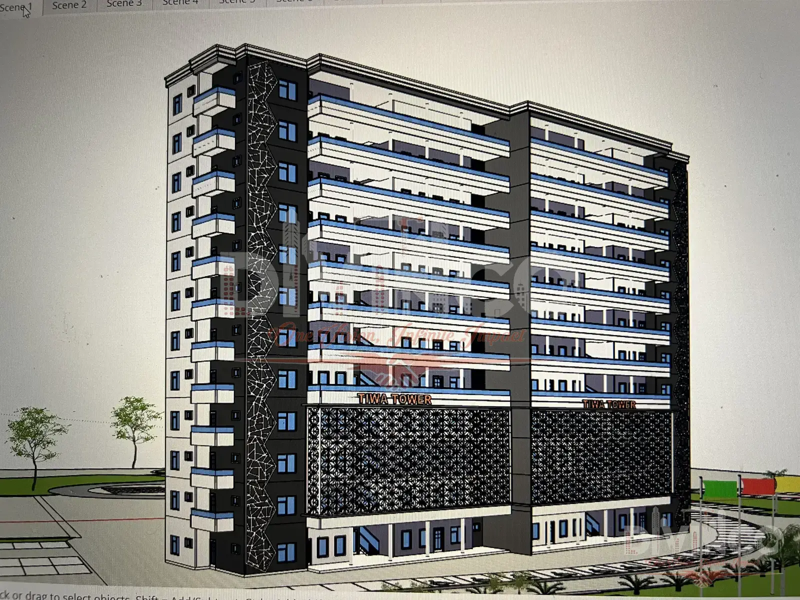 G+11 Mixed-Use Building — photo 4
