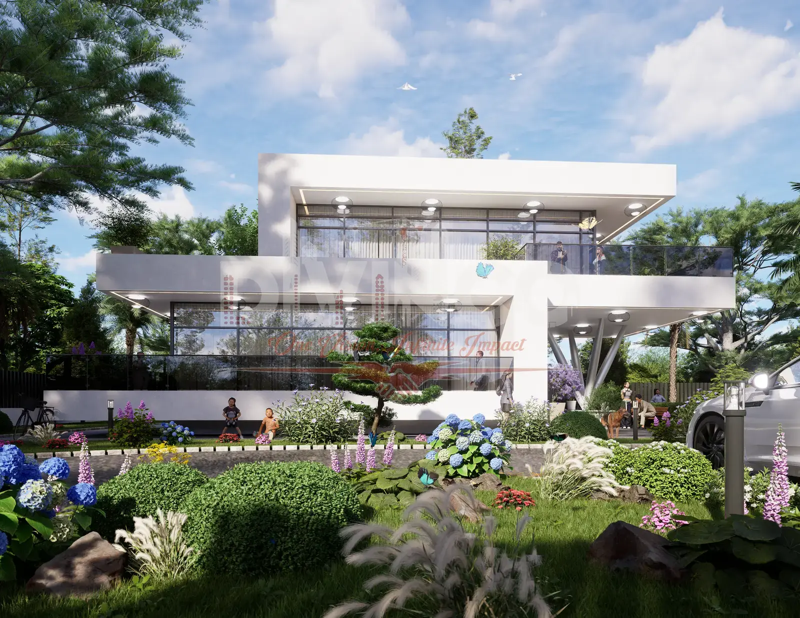Modern Villa — Visualization
