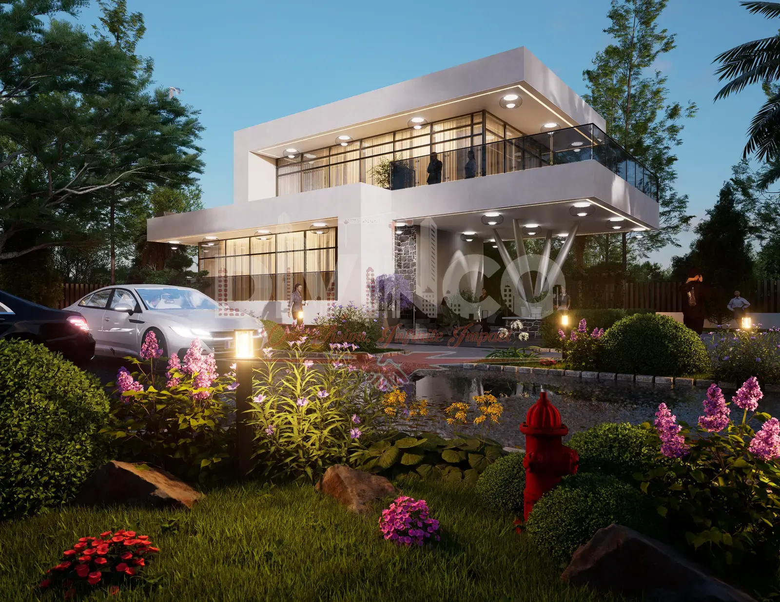 Modern Villa — Visualization