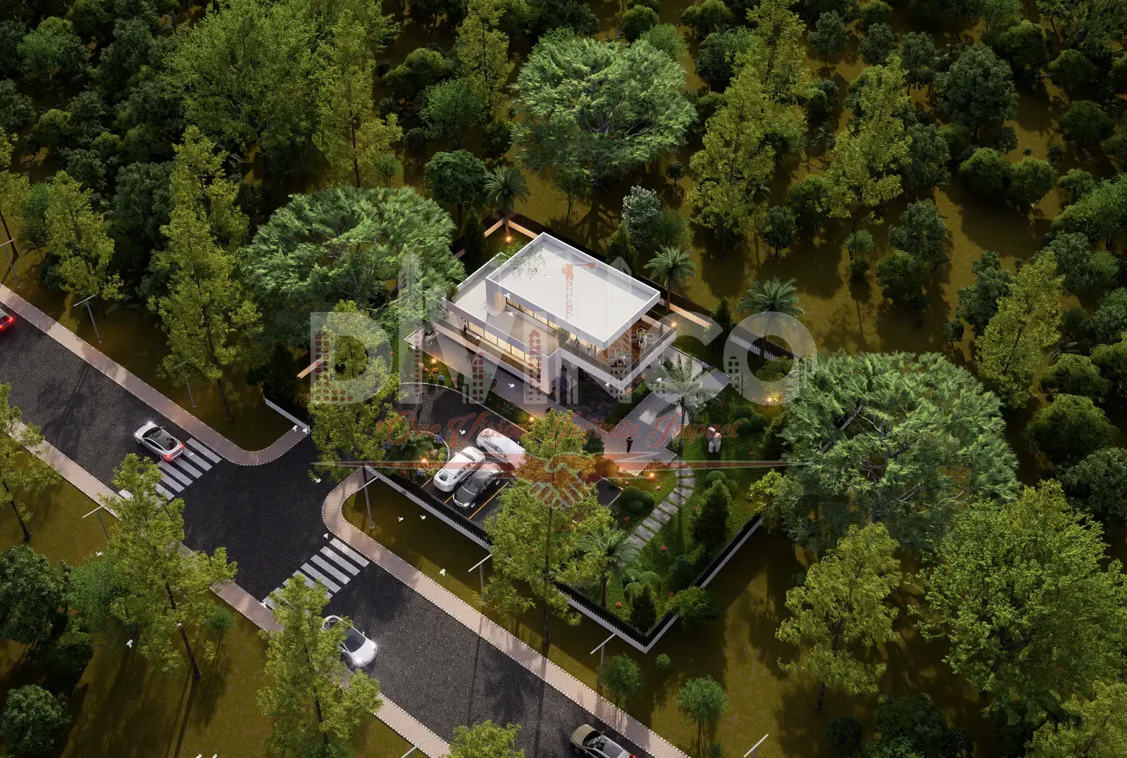Modern Villa — Visualization