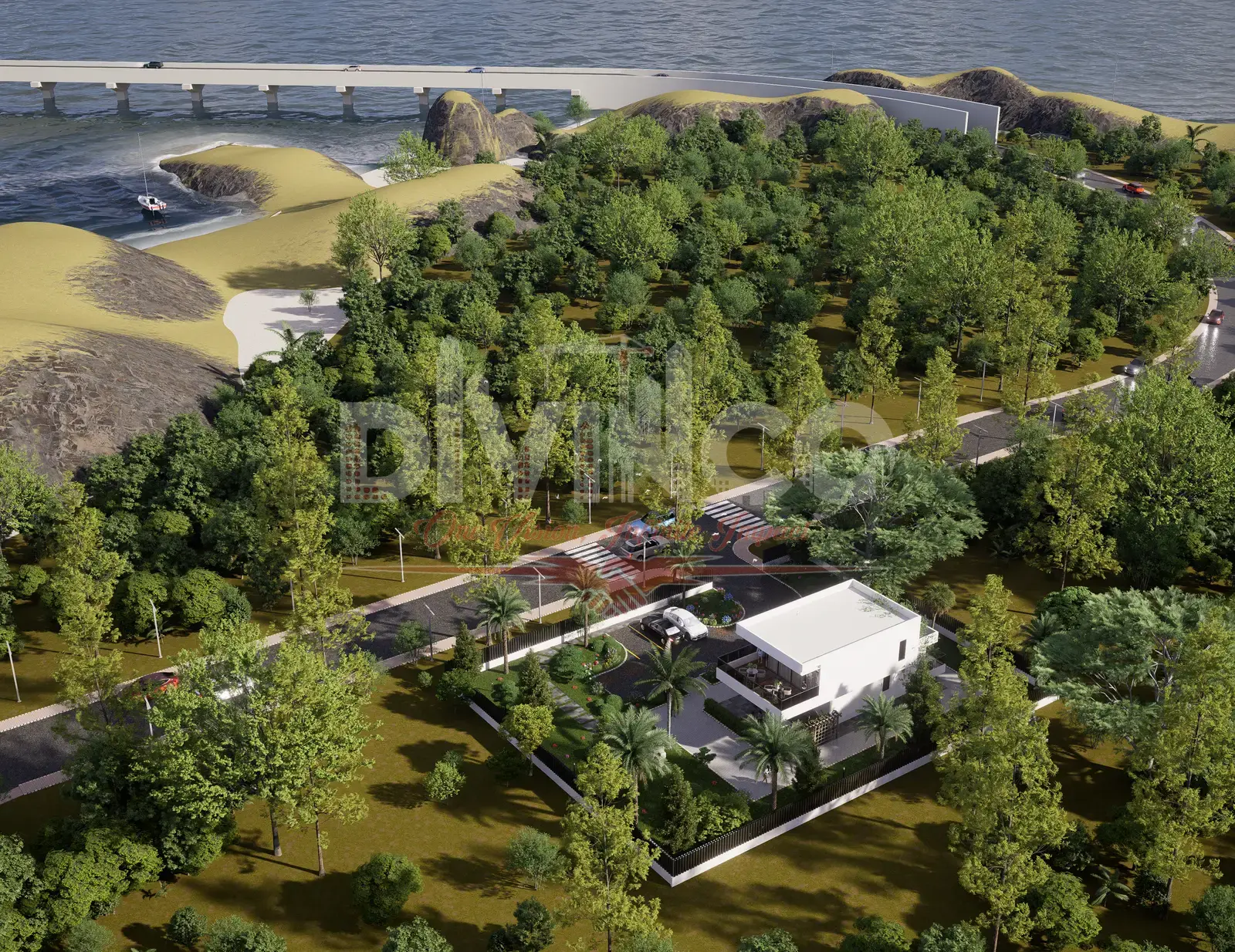 Modern Villa — Visualization